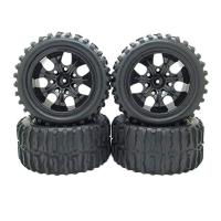 Rc Model Car 110 Big-foot Square Stripe Tire Modified Accessories