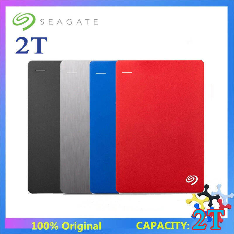 Seagate External Hard Disk 2TB New Backup Plus Slim 2TB USB 3.0 HDD 2.5