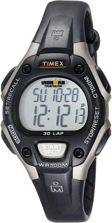 Timex Ironman Classic 30 Mid-Size Watch Black/Gray | Lazada PH
