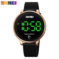 SKMEI Touch Screen LED Light Display Date Time Men Digital Watches 3bar Waterproof Electronic Wristwatch mens montre homme 1842