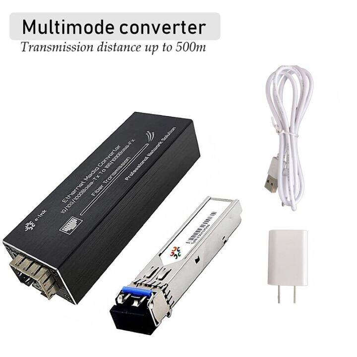 Multimode SFP Micro Mini Gigabit SFP Media Converter IP Ethernet Fiber ...