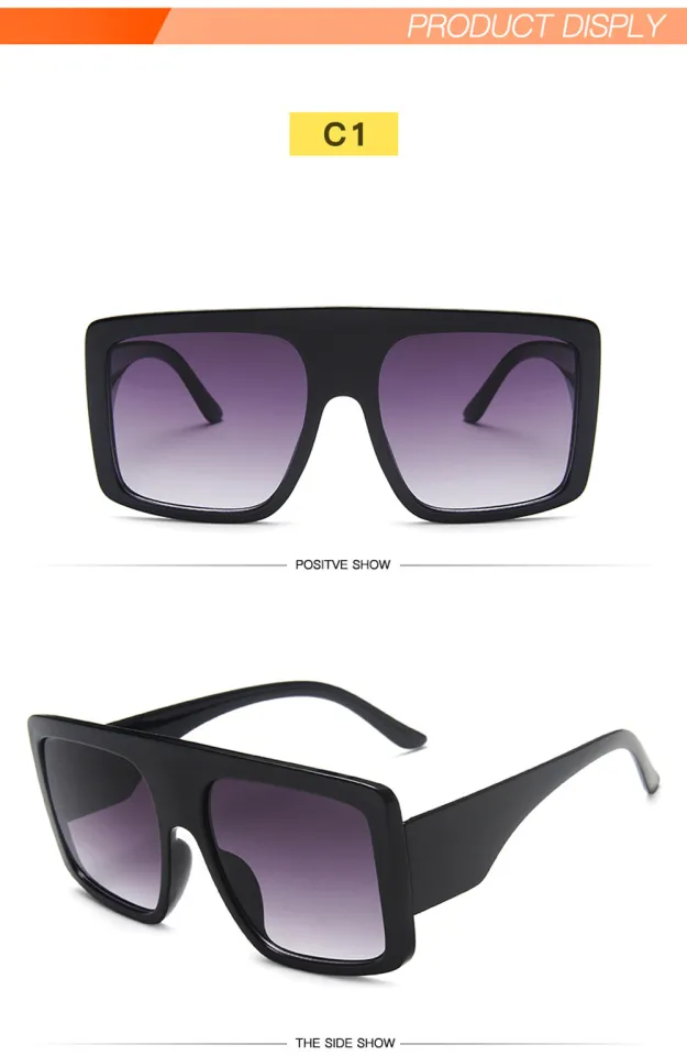 Women's Oversized Square 'Danaya Rise' Plastic Sunglasses in 2023