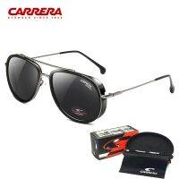 เฉดสีสำหรับผู้ชาย Carrera แว่นกันแดดแบบเรโทรสำหรับผู้ชายและผู้หญิง CA166