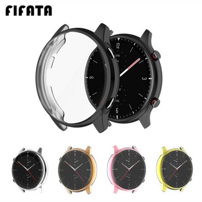 FIFATA Full Screen Protector For Xiaomi Huami Amazfit GTR 2 case Protector Shell For Amazfit GTR2 чехол cover accessories Drills Drivers