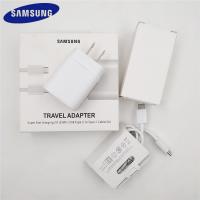 Original Samsung 25W PD Super Fast Charger USB Type C Suport A52S A73 S20 S21 S22 FE 5G Power Adapter For Galaxy Note 10 20 Plus