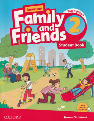 Bundanjai (หนังสือคู่มือเรียนสอบ) American Family and Friends 2nd ED 2 Student Book (P)