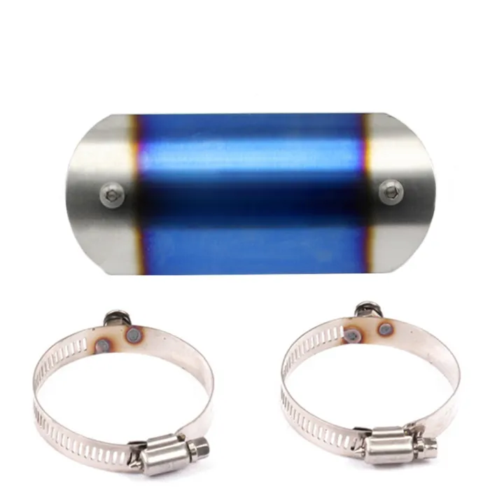 Universal Motorcycle exhaust protector carbon exhaust heat shield for