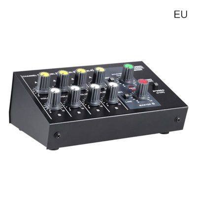 8 Channel Sound Universal Digital Mixer Adjusting Microphone Mixing Console Mono/Stereo Mono/Stereo EU/US Plug