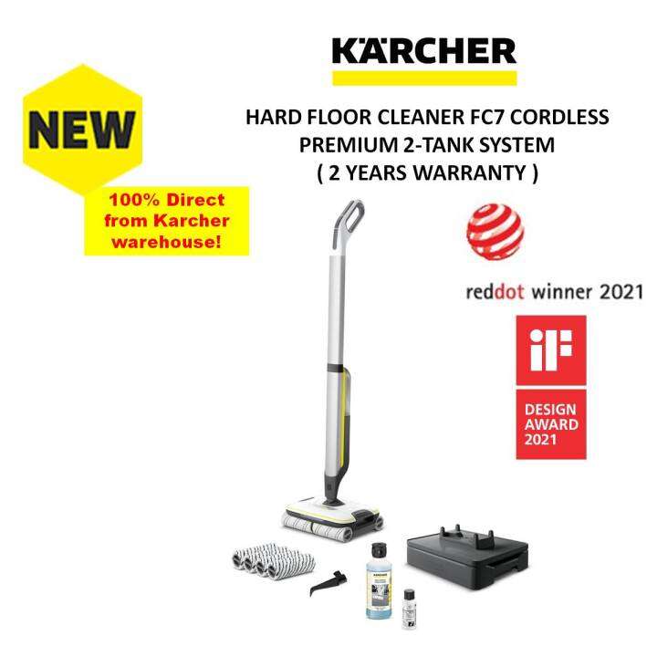 Karcher Hard Floor Cordless Cleaner FC 7 Premium with LED light