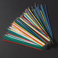 120PCS High-Quality Electronic Wire 6 Color Jumper Kit for DIY Electronics  24AWG Tinned Wire Set PCB and Breadboard Cable Wire Wires Leads Adapters