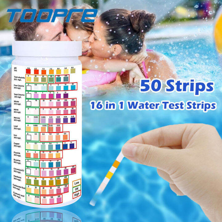 Qucship 17 In 1 Water Test Kit With Tube And Dropper, Drinking Water Test Kit To Detect Hardness, Lead, E.Coli, Etc. Accurate Water Testing Kits For