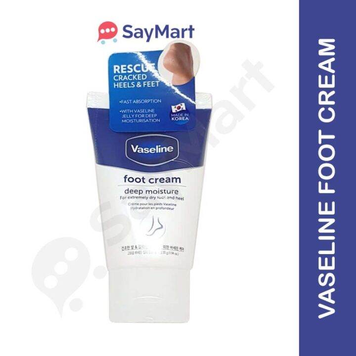 VASELINE FOOT CREAM DEEP MOISTURE 55G Lazada PH