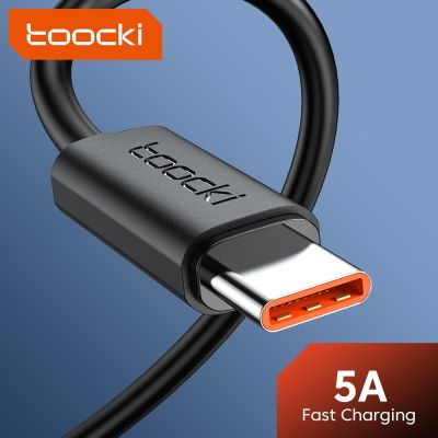 Toocki 100W USB Type C To Type C Cable Fast Charging Charger USB Type C Wire Cord For Macbook iPhone Samsung Xiaomi POCO F5 Docks hargers Docks Charge