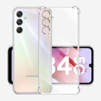 หรูหราระดับ High-End สำหรับ Samsung Galaxy M34 5G เคสโทรศัพท์กันกระแทกแบบใสกรอบซิลิโคนอ่อนนุ่มสำหรับ Samsung M54 F54 M14 Samsung A54 A34 A24 A14 Funda