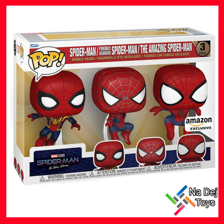 Funko Pop Spider-man No Way Home 3-Packs ฟันโกะ ป๊อป สไปเดอร์แมน โน ...