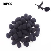 【CW】 10pcs 6mm Headset Microphone Cover Sponge Foam Windscreen Lavalier Gooseneck Conference Mic 4Colors