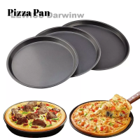 [คลังสินค้าพร้อม] ถาดอบ9/10/11/12/14นิ้ว Premium Non-Stick Leakproof Cake Pan Pizza Pan Round Pizza Plate Deep Dish Pizza Tray Carbon Steel Non-Stick Mold Baking Tool