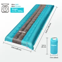 [190x60cm Inflatable Air Mattress Built-in Pump 80D Pongee PVC Foldable Portable Waterproof Tent Bed Sleeping Pad Sleep Mat For Outdoor Self-Drive Travel Camping Hiking Beach,190x60cm Inflatable Air Mattress Built-in Pump 80D Pongee PVC Foldable Portable Waterproof Tent Bed Sleeping Pad Sleep Mat For Outdoor Self-Drive Travel Camping Hiking Beach,]