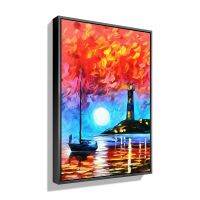 Outdoor/Indoor Use Russia Landscape Flower Canvas Painting Spray Printed Oil Art by Forbeauty