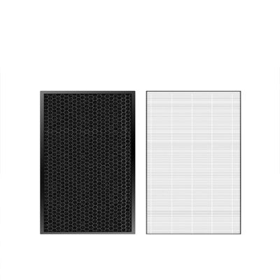 FY1413/40 Active Carbon &amp; FY1410/40 Hepa Replacement Filter for Air Purifier Serie,Replace AC1214/1215/1217