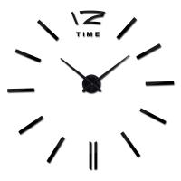 ZZOOI New Diy 3d Acrylic Mirror Large Home Decoration Clock Wall Clocks Horloge Watch Quartz Living Room Circular watches