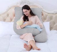 Saien Comfort Rest Anti Fatigue Women Orthopedic Cervical Seat Sleep Throw Cotton Filling Pregnancy Pillow