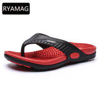 RYAMAG Massage Flip-flops Summer Men Slippers Beach Sandals Comfortable Men Casual Shoes Fashion Men Flip Flops Footwear 2022