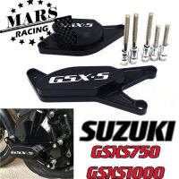 สำหรับ Suzuki GSX-S750 GSX-S1000 GSXS750 15 -19 อุปกรณ์เสริมรถจักรยานยนต์กันล้มเครื่องยนต์สเตเตอร์แผ่นกันกระแทกตัวปิดเพื่อความปลอดภัยเคส