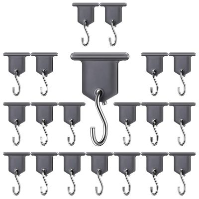 20PCS Camping Awning Hooks, RV Awning Hangers Hooks RV Party Light Hangers for Christmas Party, Motorhome, Caravan