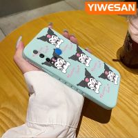 YIWESAN เคสสำหรับ Huawei Nova 5i P20ไลท์2019ลายการ์ตูนน่ารักลายคุโรมิเคสโทรศัพท์ดีไซน์ใหม่บางสร้างสรรค์เคสป้องกันขอบสี่เหลี่ยมเคสนิ่มเคสปลอกซิลิโคนเคสกันกระแทก