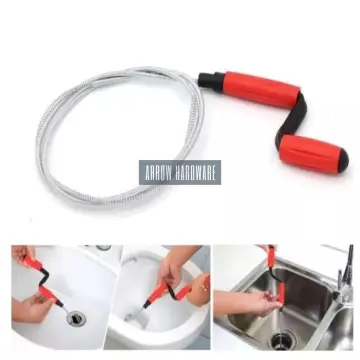 1.6M/2M/3M Drain Snake Spring Pipe Dredging Tool Flexible Spring Drain Snake  For Kitchen Sink Bathroom Tub Toilet Home Tools