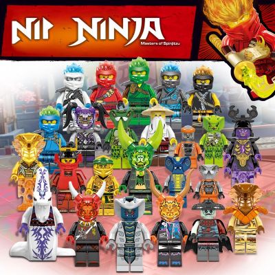 Phantom Ninja Temple Childrens Basilisk Legion Dragon Mecha Boy Lego Assembled Building Block Toy Birthday Gift 【AUG】