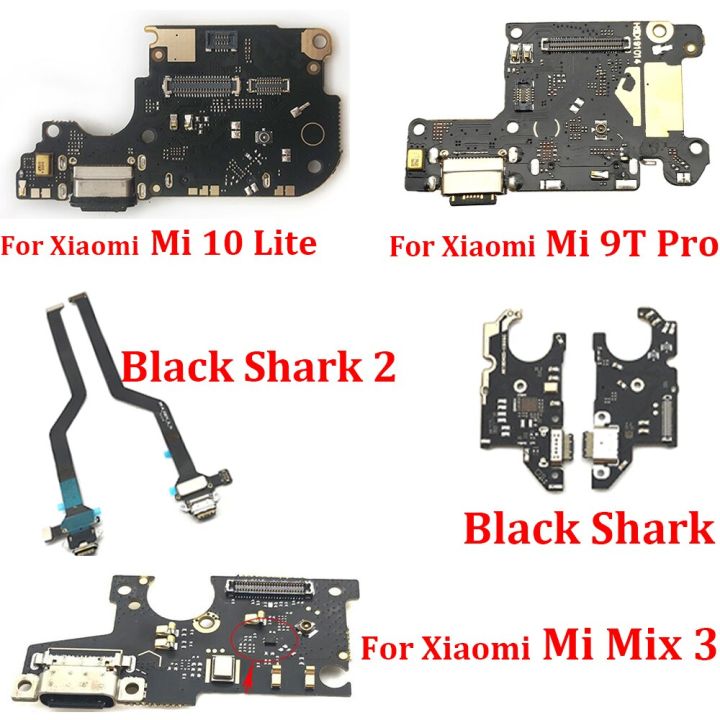 new-nang20403736363-10ชิ้นสำหรับ-xiaomi-mi-11-10t-10-lite-9t-pro-note-3-poco-f1-f2pro-m3-x3-f3-black-shark-2-usb-แท่นชาร์จบอร์ดเชื่อมต่อ