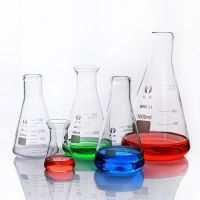 [Fast delivery]Original Erlenmeyer Erlenmeyer flask Beaker 50 100 150 250 500 1000 2000 3000 5000ml Resistant