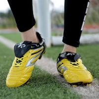 ZUUCEE Soccer Shoes Boys and Men Spike Shoes Long Nails Football Shoes High-quality Non-slip Sneakers Indoor &amp; Outdoor Sport Shoes Football Shoes For MenTH