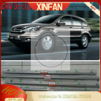 XINFAN Honda CR-V CRV 2007 ~ 2011ขอบยางติดหน้าต่าง Weatherstrip ขอบแม่พิมพ์หน้าต่างรถยนต์โครเมียมประตูออกสำหรับ CRV
