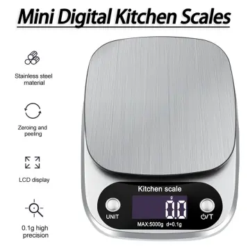 Kitchen Scale 5kg/10kg Kitchen Scale Accurate Household Electronic Scale  0.1g LCD Precision Electronic Food Diet Balance Scale