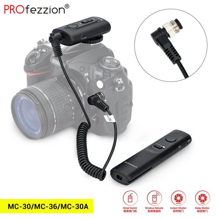Camera Wireless Remote Control Shutter Release 50M 2.4Ghz DSLR Controller For Nikon Z9 D850 D810