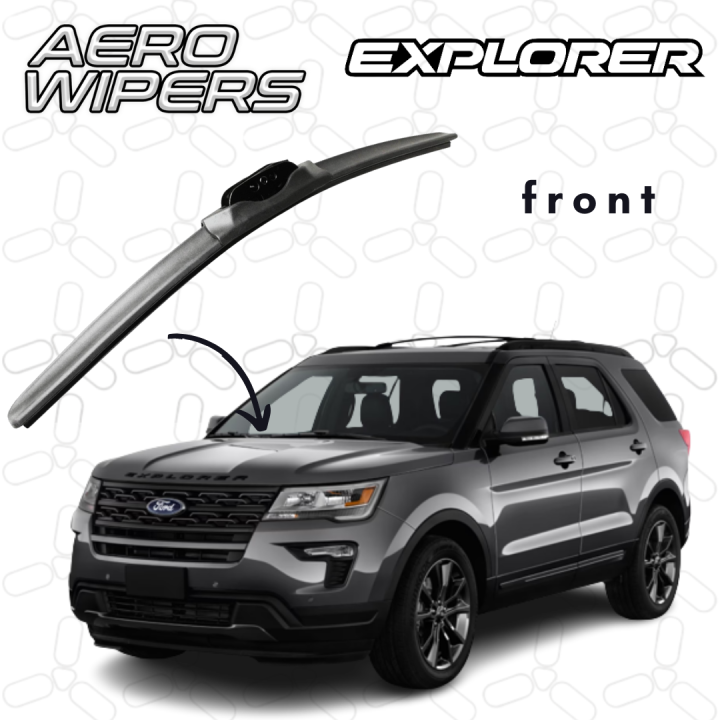 2020 Ford Explorer Wiper Blade Size