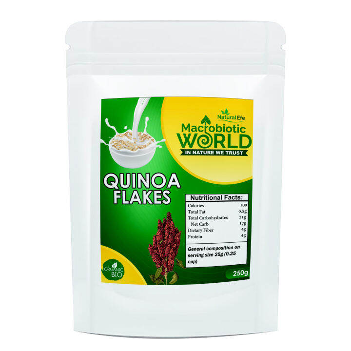 Organic/Bio Quinoa Flakes ควินัว แฟล็กซ์ 250g Lazada.co.th
