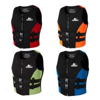 2021 new adult life jacket water sports neoprene life jacket swimming fishing surfing rafting safety life vest S-XXL  Life Jackets