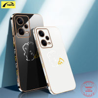 [NANU] Redmi Note เคสสำหรับ Xiaomi 12 Pro Plus 5G X5 Poco 5G ลาย Pikachu นุ่มเด็กหญิงเด็กชายกรอบคู่แบบบาง