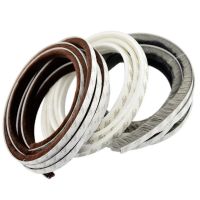 ✵ 2Meters Self Adhesive Dustproof Aluminum Window Height 5mm 9mm 15 23mm Door Tape Brush Seal Strip Weatherstrip Draught Excluder