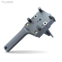 ♣❐  ABS Plastic 3 Hole Wood Drilling Jig Wood Drilling Jig With 3 Sizes 6mm 8mm And 10mm Holes Pocket Hole Punch For Woodworking