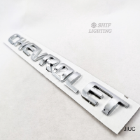 อะไหล่สติกเกอร์รูปลอกตรารถยนต์ตกแต่งรถยนต์สำหรับเชฟโรเลต CHEVROLET CHEVROLET Logo Huruf จำนวน1ชิ้น