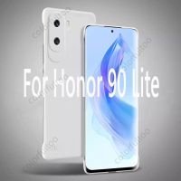 เคสสำหรับ Honor 90Pro 90 Lite Pro Honor90 90 Lite Honor90Lite 5G หรูหรากันกระแทกไร้กรอบด้านชั้นกันกระแทกโทรศัพท์พีซีแบบแข็งป้องกันรอยนิ้วมือง่ายฝาหลังคู่