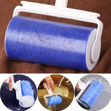 Washable Gel Lint Roller Reusable Sticky Silicone Dust Wiper Pet Clothes  Clean