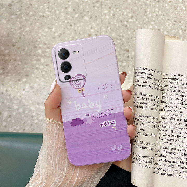 เคสซิลิโคนสำหรับ-vivo-v25-pro-ฝาหลังเคสโทรศัพท์ทำสีปลอกอ่อนให้-v25pro-vivo