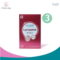 POSITIF Set มะเขือเทศญี่ปุ่น POSITIF Lycopene Tocotrienol soft capsule 15 days 3 กล่อง