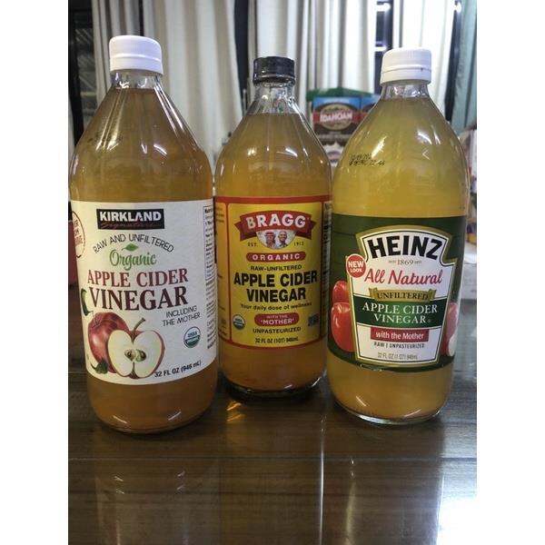 Bragg / Kirkland / Heinz Apple Cider Vinegar with the “Mother” 946ml Lazada PH